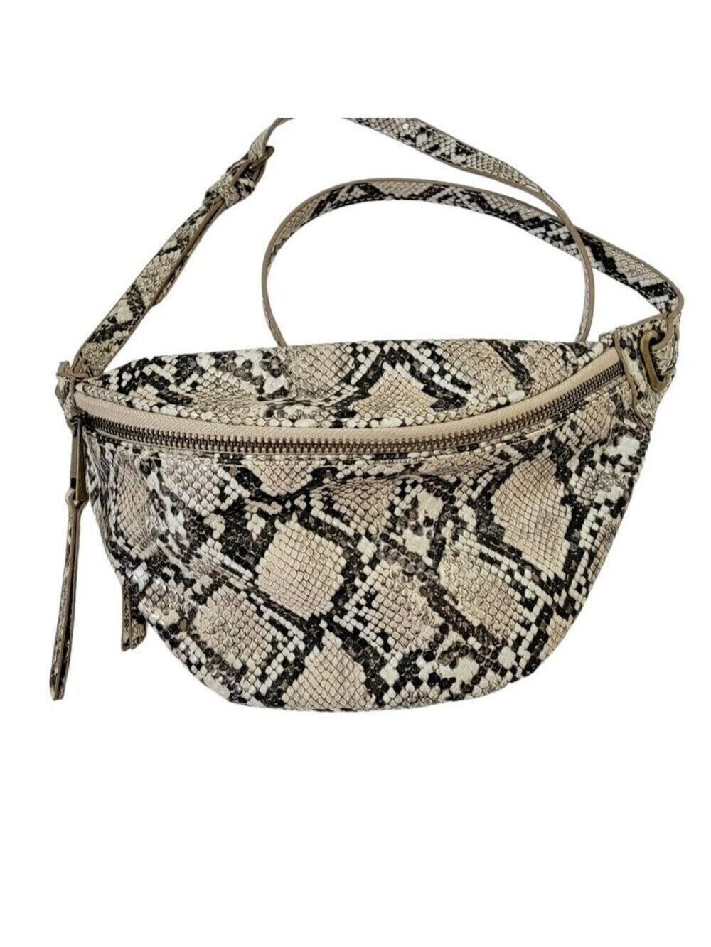 Python Style Snakeskin Preston Belt/Crossbody Bag - Like New Condition